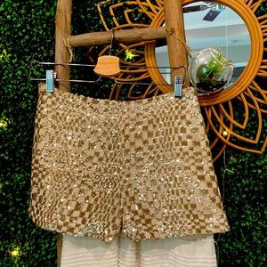 Ark & Co sequin shorts